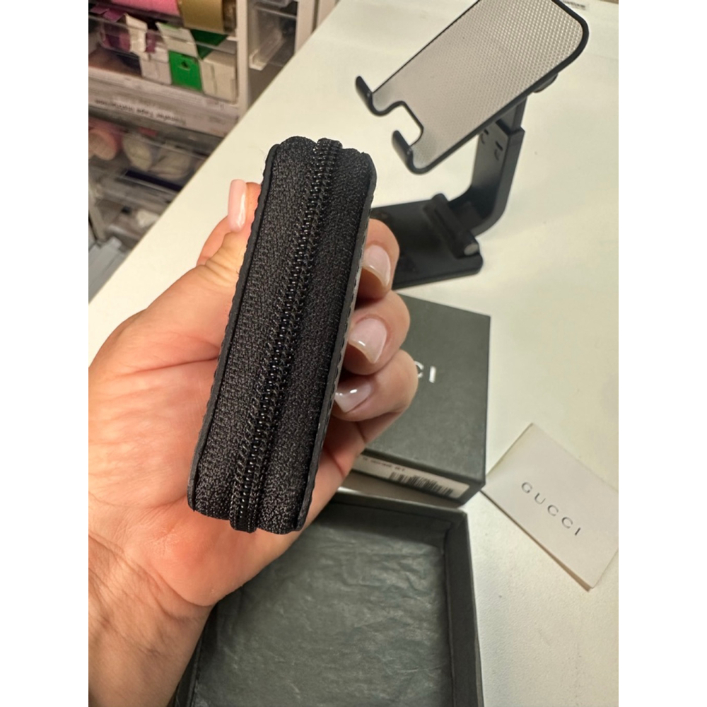 Unisex Gucci Wallet Small Black - Picture 7 of 11